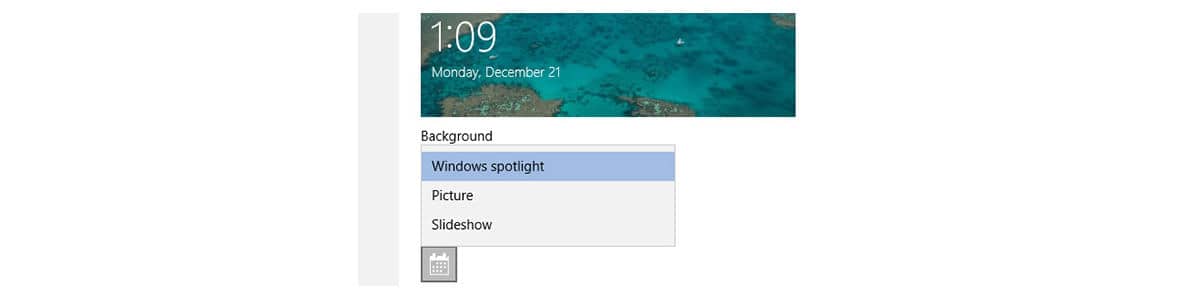 come cambiare sfondo Windows 10 schermata di blocco