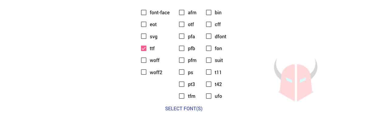 come installare font su Windows 10 Online Font Converter