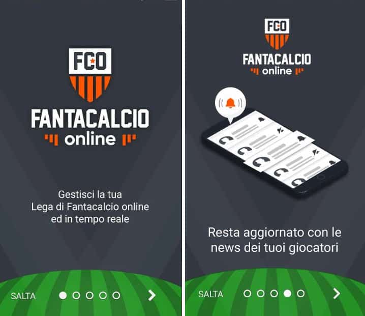 app per il Fantacalcio denominata Fantacalcio Online