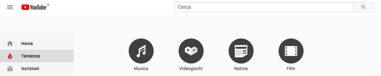 come riconoscere il titolo canzone Tendenze YouTube