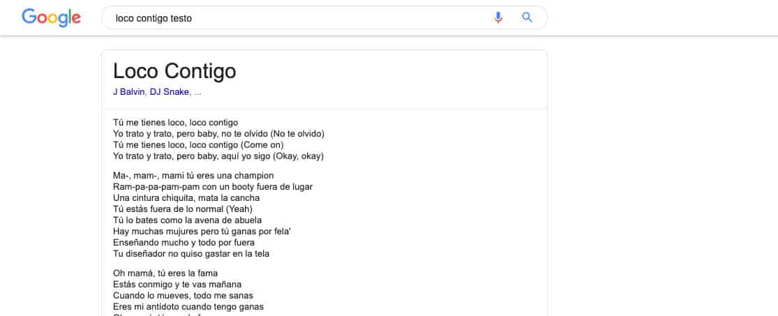 come riconoscere il titolo canzone ricerca Google