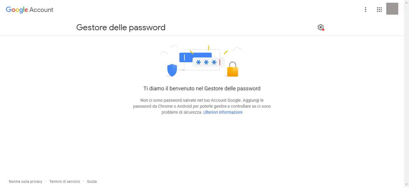 come recuperare le password da Chrome gestione password memorizzate su Google