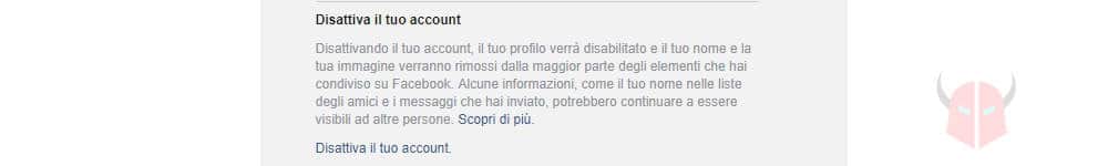 come bloccare Facebook disattivazione