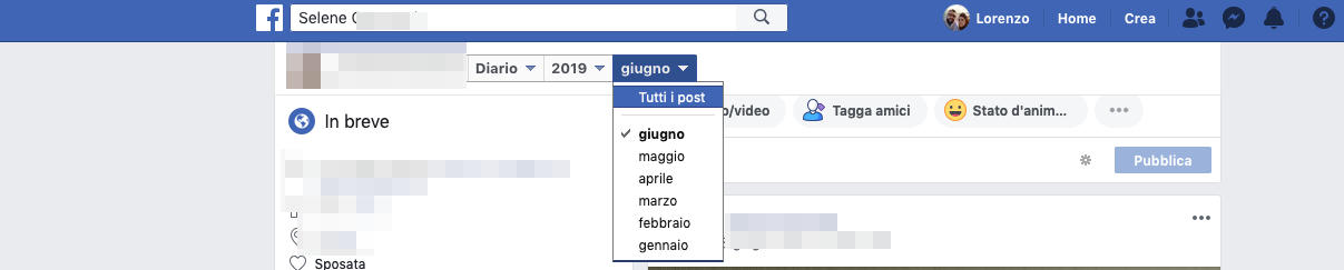 come vedere le notizie recenti su Facebook amici o Pagine