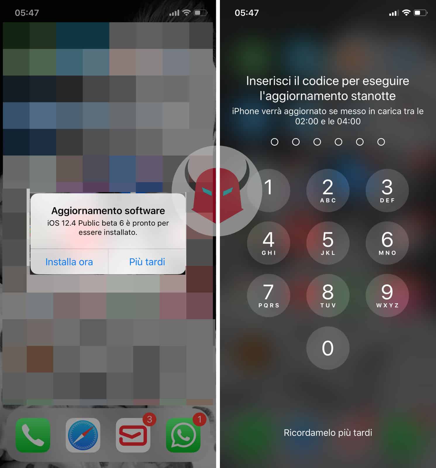 come disattivare le notifiche di iPhone aggiornamenti