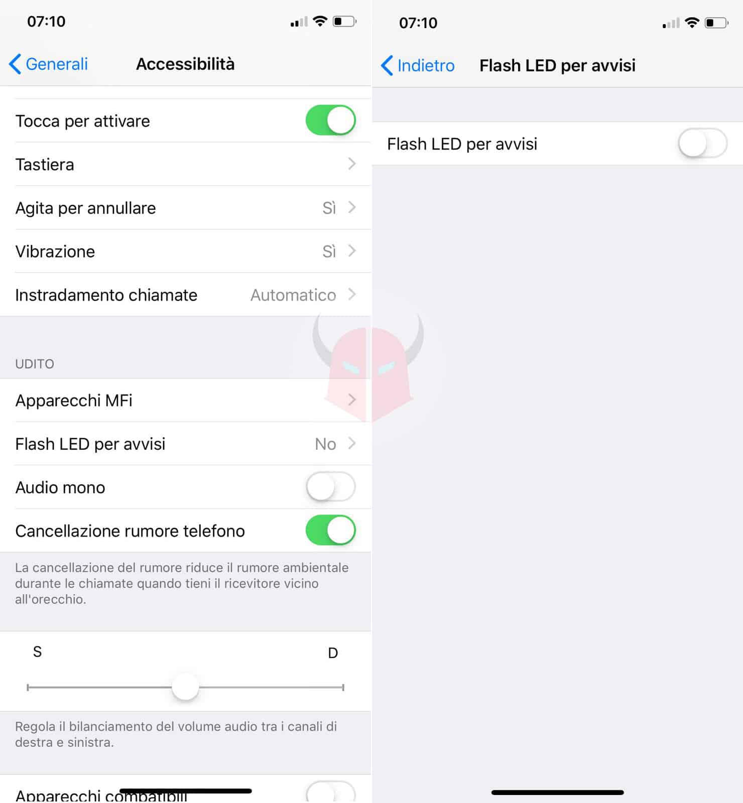 come disattivare le notifiche di iPhone flash