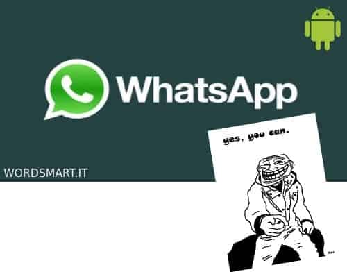 Come creare meme per WhatsApp con Android