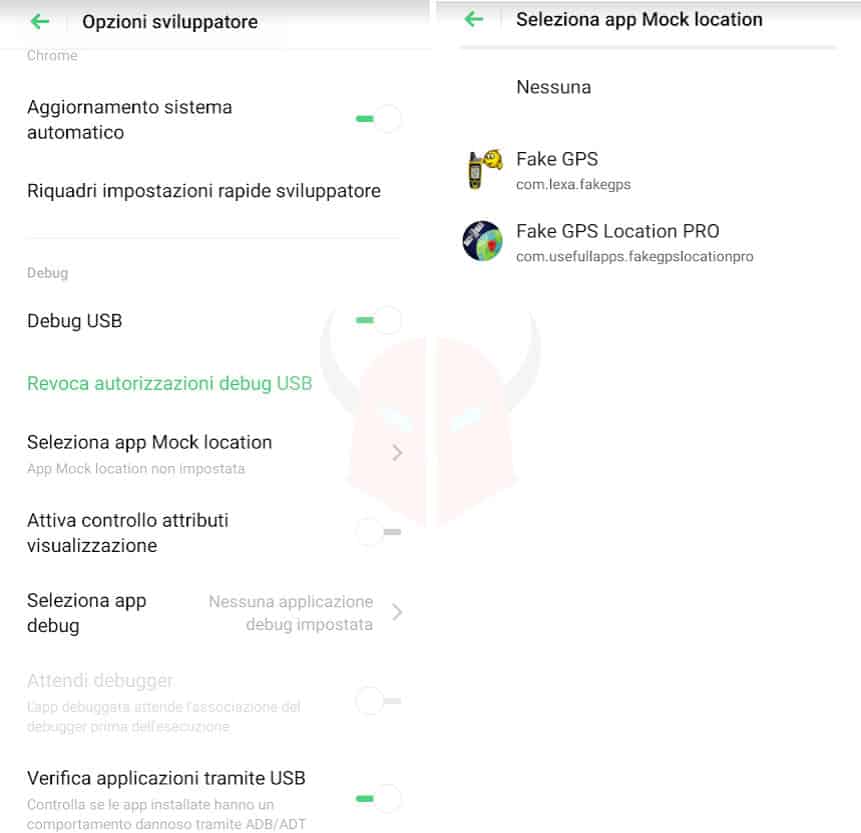 come non farsi localizzare su WhatsApp app posizione diversa