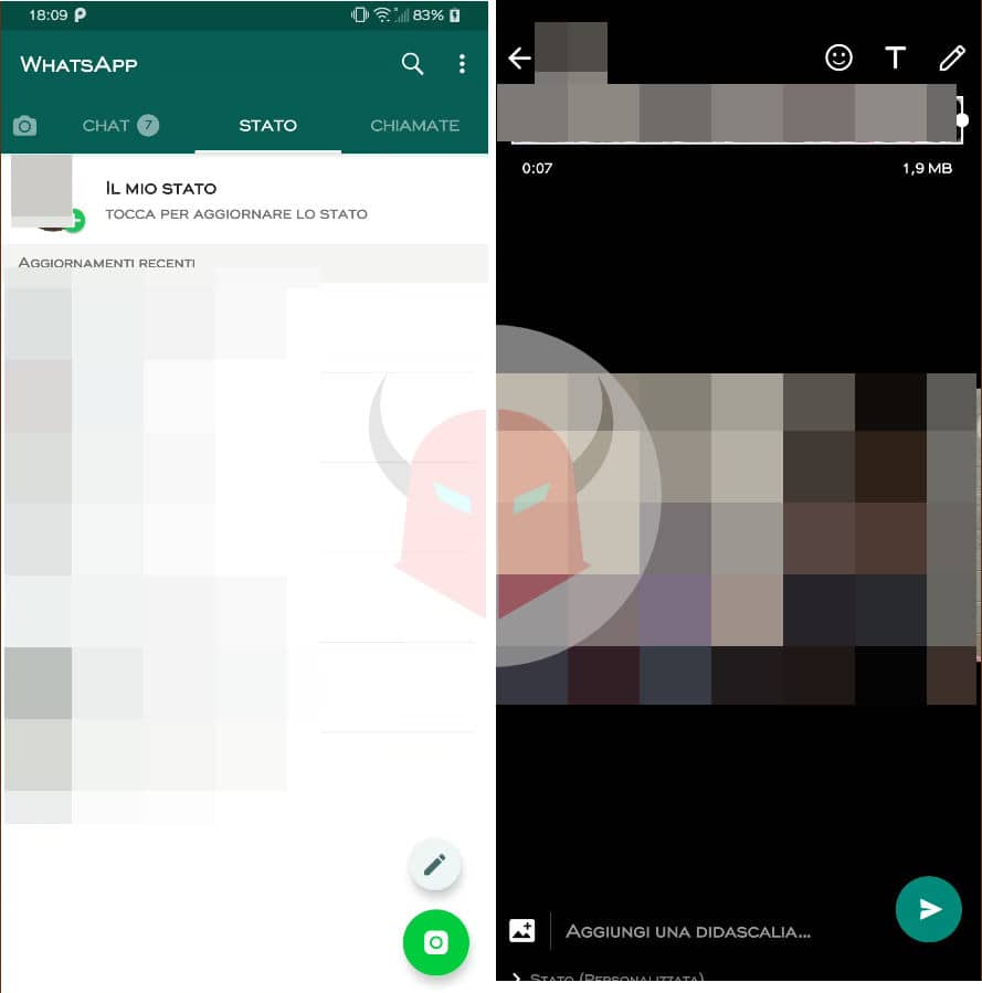 come condividere video da Facebook a WhatsApp storie