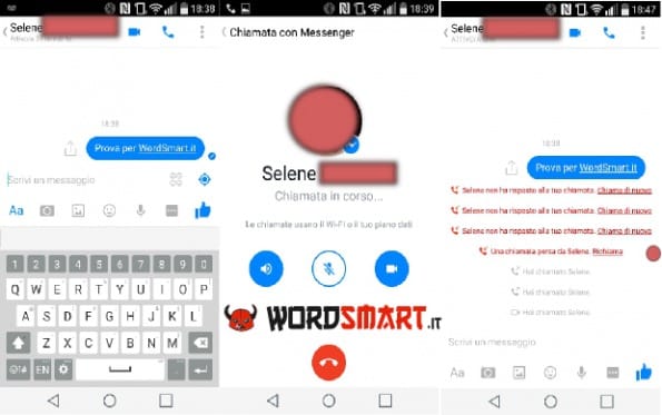 Come videochiamare con Facebook Messenger