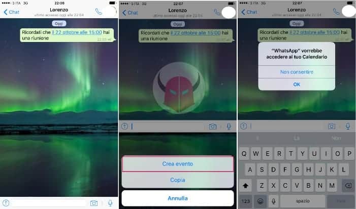 Come creare un evento su WhatsApp