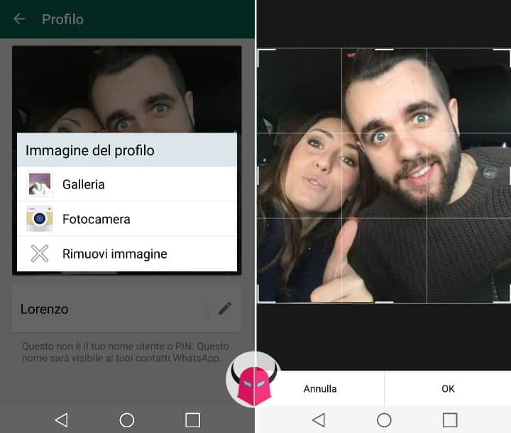 Come cambiare la foto del profilo su WhatsApp - WordSmart.it