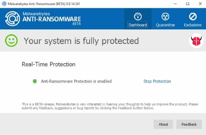 installare anti-ransomware malwarebytes