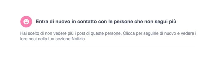 vedere post nascosti su Facebook preferenze sezione Notizie PC