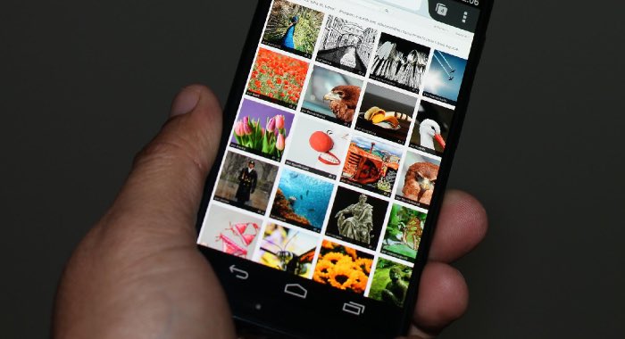 nascondere foto Android