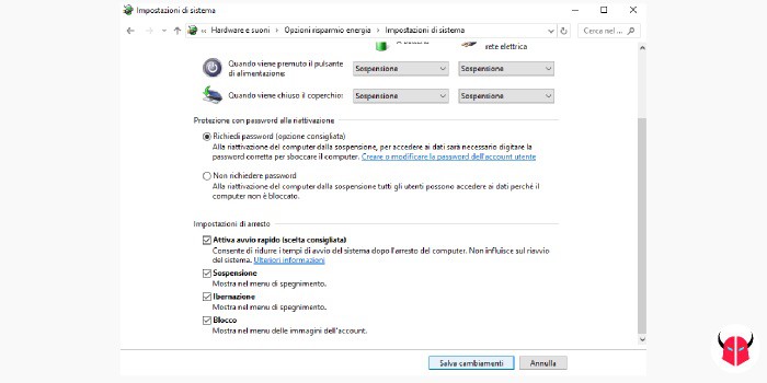 Windows 10 lento Avvio rapido