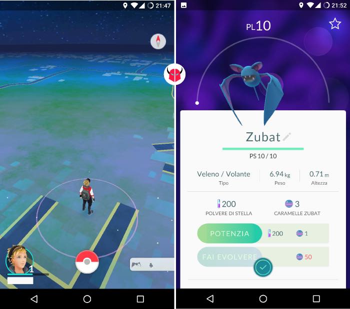 come funziona PokeVision per Pokemon Go cattura di un Pokémon