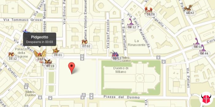 come funziona PokeVision per Pokemon Go mappa e tempo