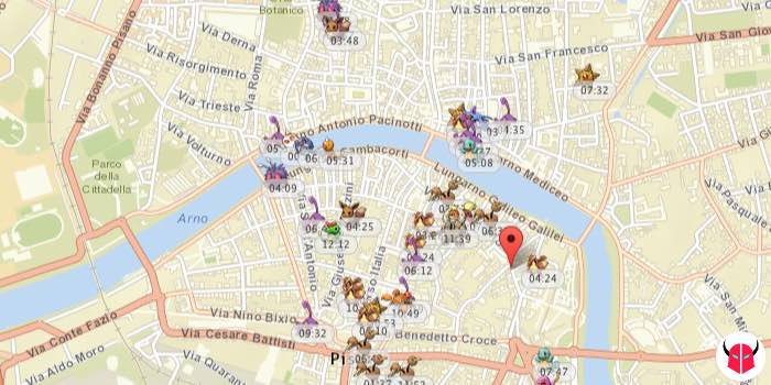 come funziona PokeVision per Pokemon Go mappa