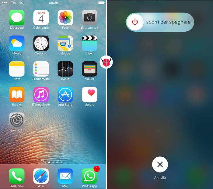 come riavviare iPhone manualmente
