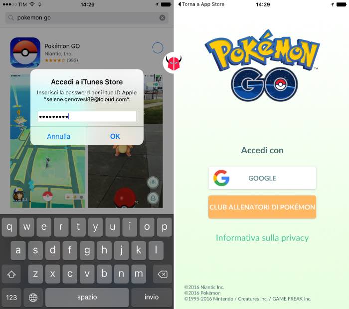 come scaricare Pokemon Go in Italia su iOS