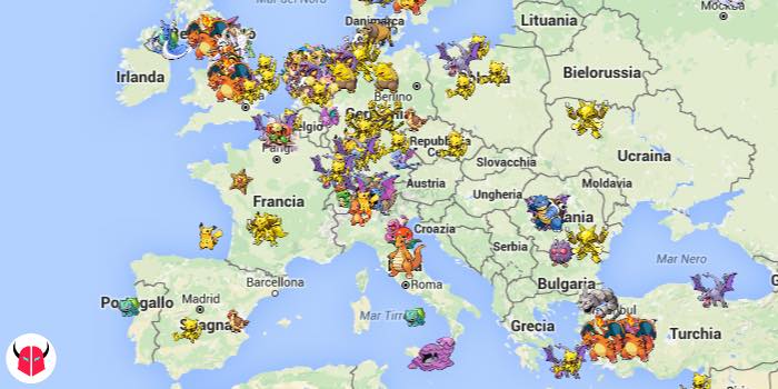 dove trovare Pokemon rari in Pokemon Go Poké Radar mappa PC