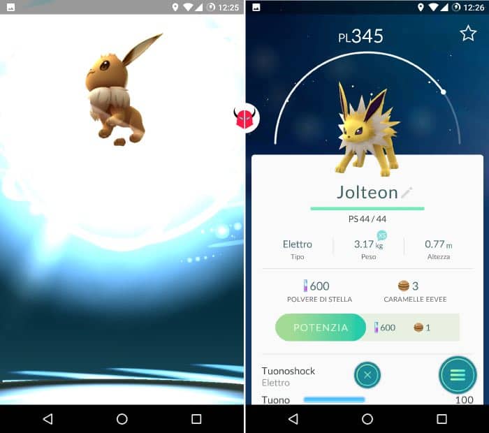 come far evolvere Eevee in Pokemon Go evoluzioni