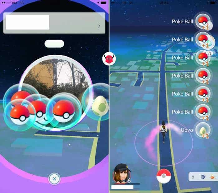 come far schiudere le uova in Pokemon Go PokéStop