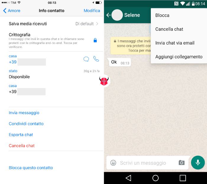 Leggere messaggi WhatsApp senza entrare con iPhone