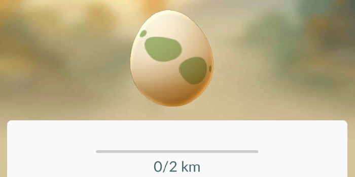 cosa si trova nelle uova di Pokemon Go 2 km