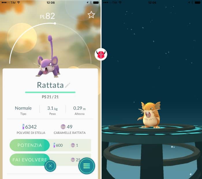 come aumentare PL in Pokemon Go evoluzione