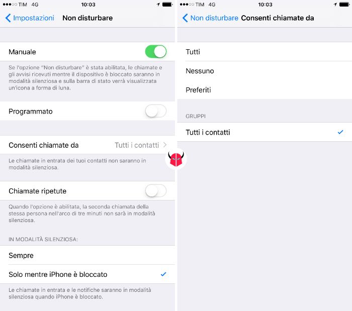 come bloccare un numero di cellulare su iphone 6s Plus