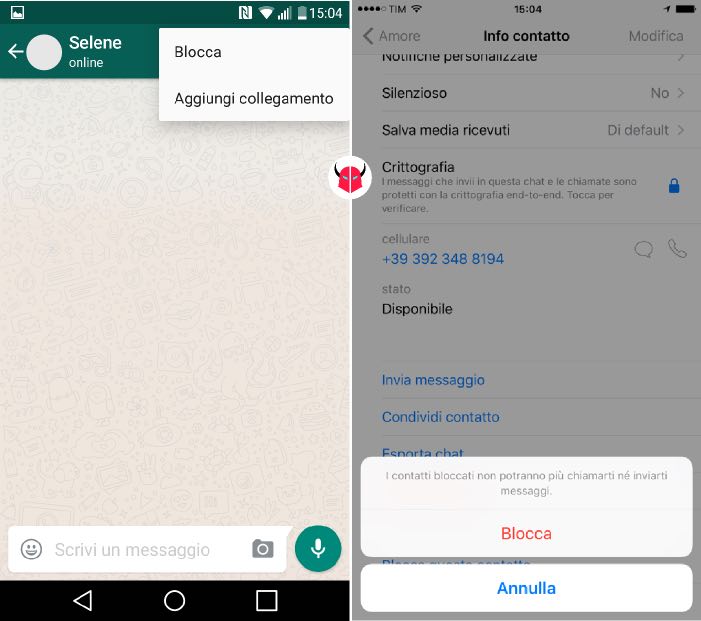 come bloccare gruppo WhatsApp blocco amministratore