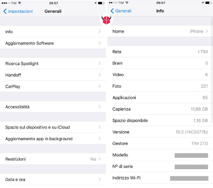 come trovare numero di serie iPhone impostazioni