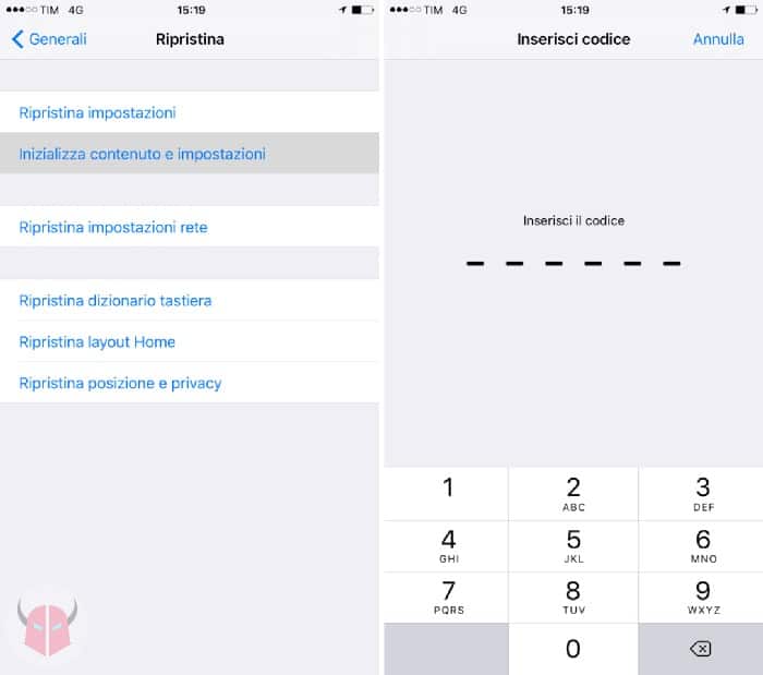 cosa fare se la tastiera di iPhone non funziona ripristino