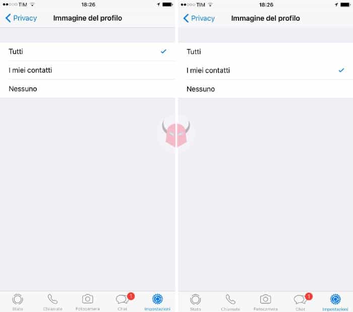 come difendersi da chi ti spia su WhatsApp nascondere immagine profilo