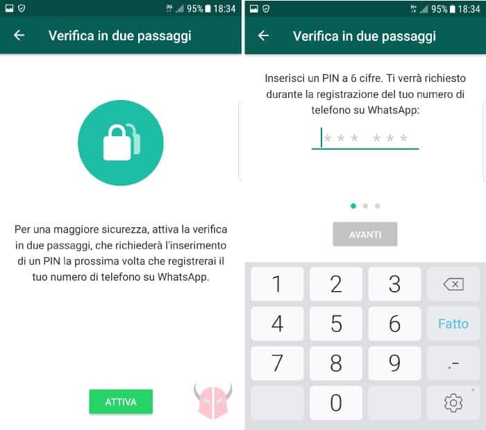 come difendersi da chi ti spia su WhatsApp verifica in due passaggi