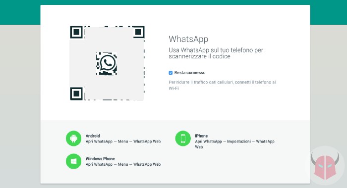 come installare WhatsApp su Android con tablet WhatsApp Web