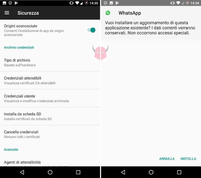 come installare WhatsApp su Android versione beta file APK