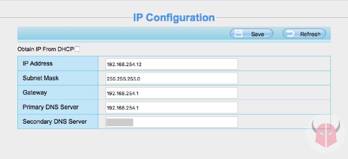 come mettere in rete telecamera IP indirizzo IP statico