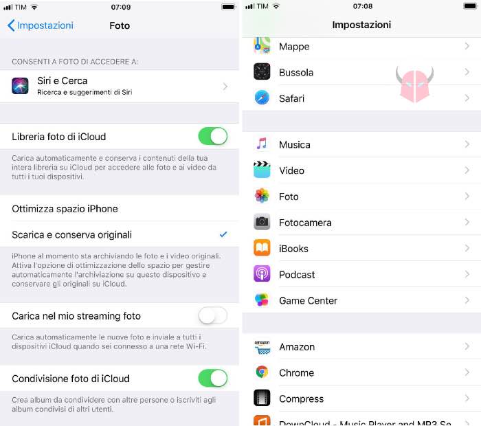 come scaricare foto da iCloud su iPhone