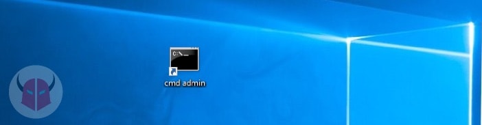 prompt dei comandi come amministratore Windows 10 collegamento sul Desktop