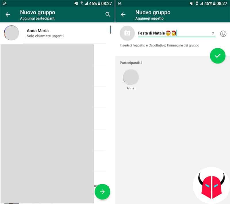 come mandare stesso messaggio a più persone WhatsApp gruppo