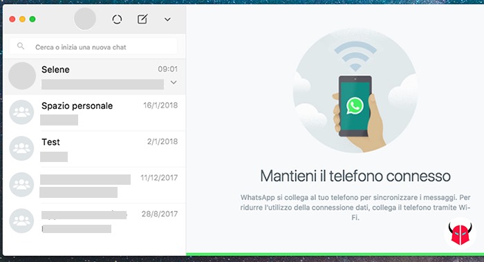 come collegare WhatsApp al computer accesso conversazioni