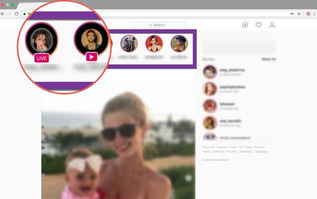 ordine visualizzazioni storie Instagram esempio estensione IG stories