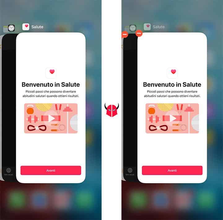 come chiudere schede iPhone X applicazioni aperte