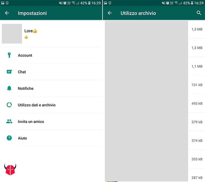 come vedere con chi sta chattando su WhatsApp utilizzo archivio