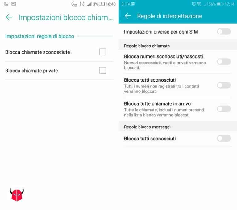 Come bloccare numero privato Android WordSmart.it