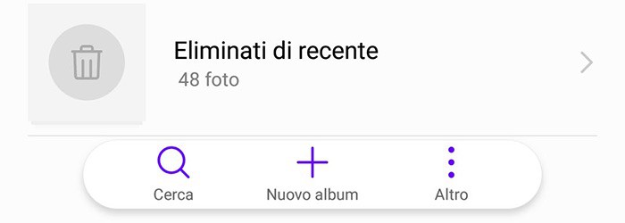 come recuperare video cancellati Android cestino Galleria