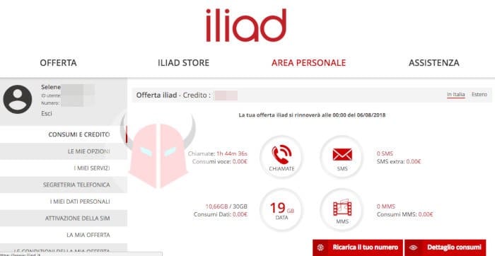 come passare a Iliad senza cambiare numero area personale